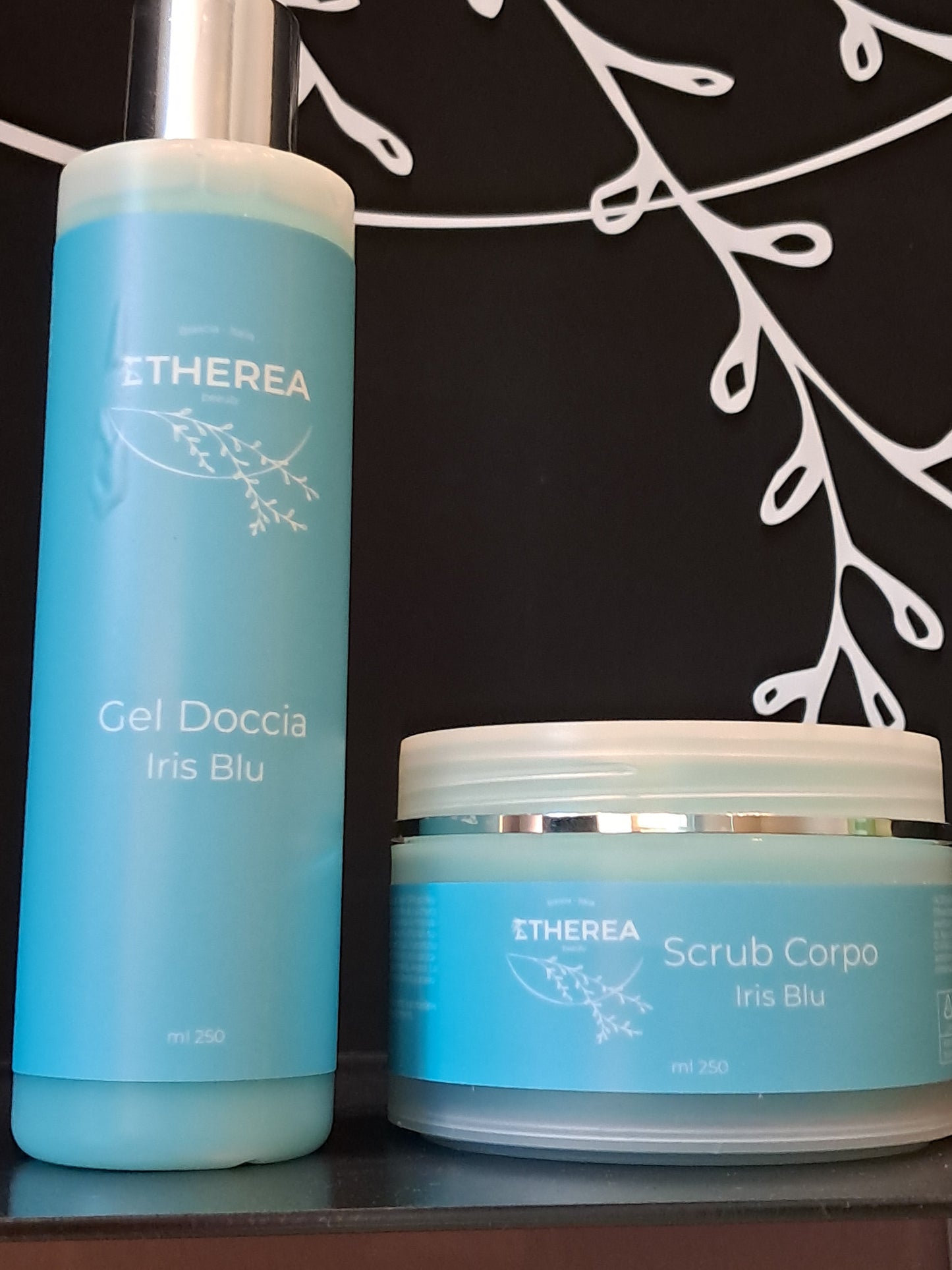 Etherea Summer- Gel Doccia & Scrub Corpo Iris Blu