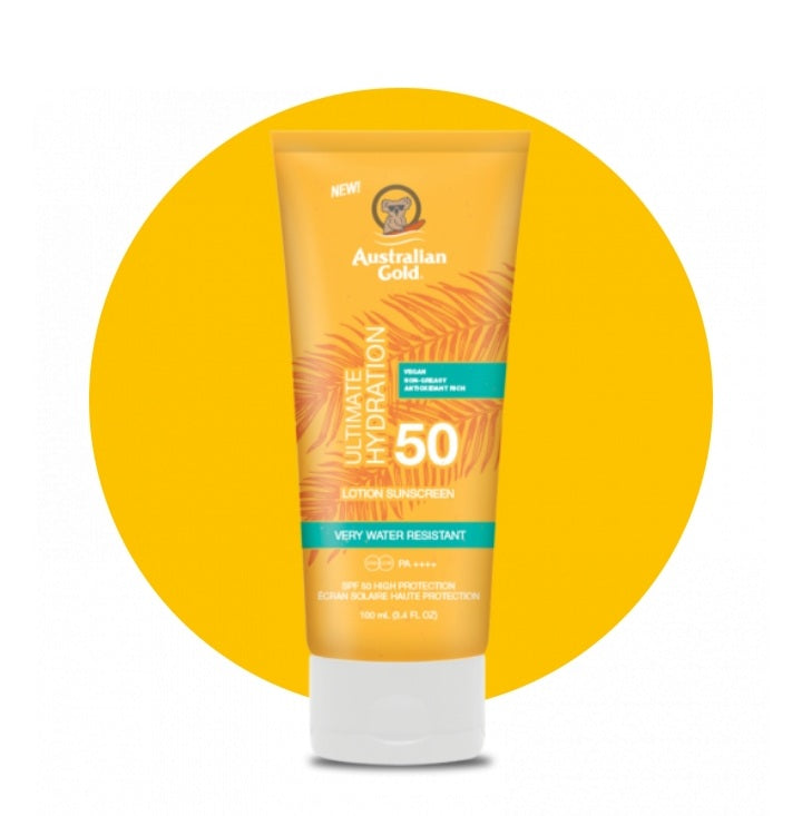 Australian Gold- Ultimate Hydration SPF 50 Travel Size