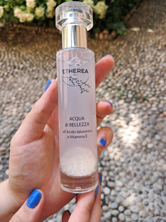 Etherea Beauty- Acqua di Bellezza all'Acido Ialuronico e Vitamina E