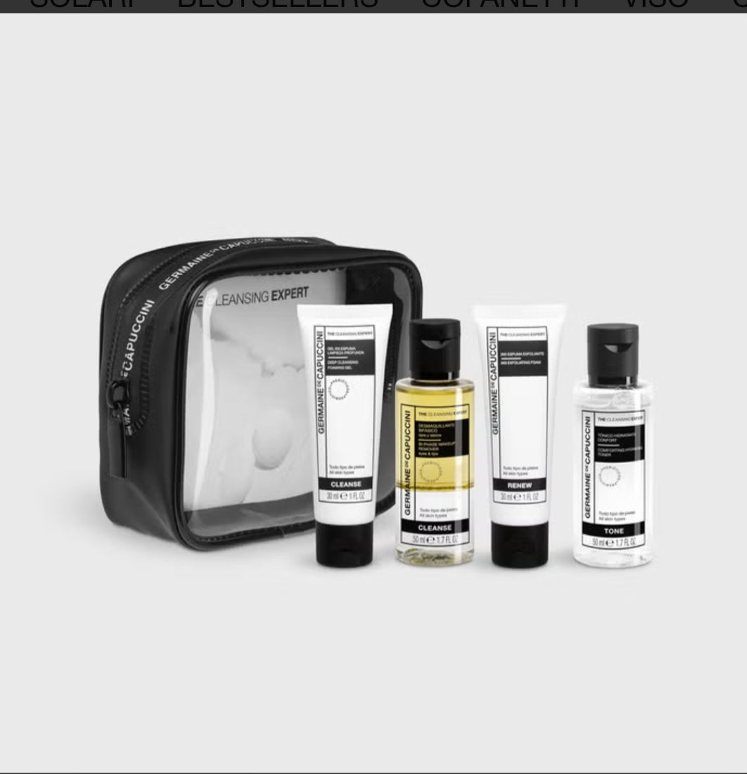 The Cleansing Expert Travel Set

Set di routine di pulizia per viaggio